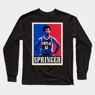 Jaden Springer Pop Art Style Long Sleeve T-Shirt